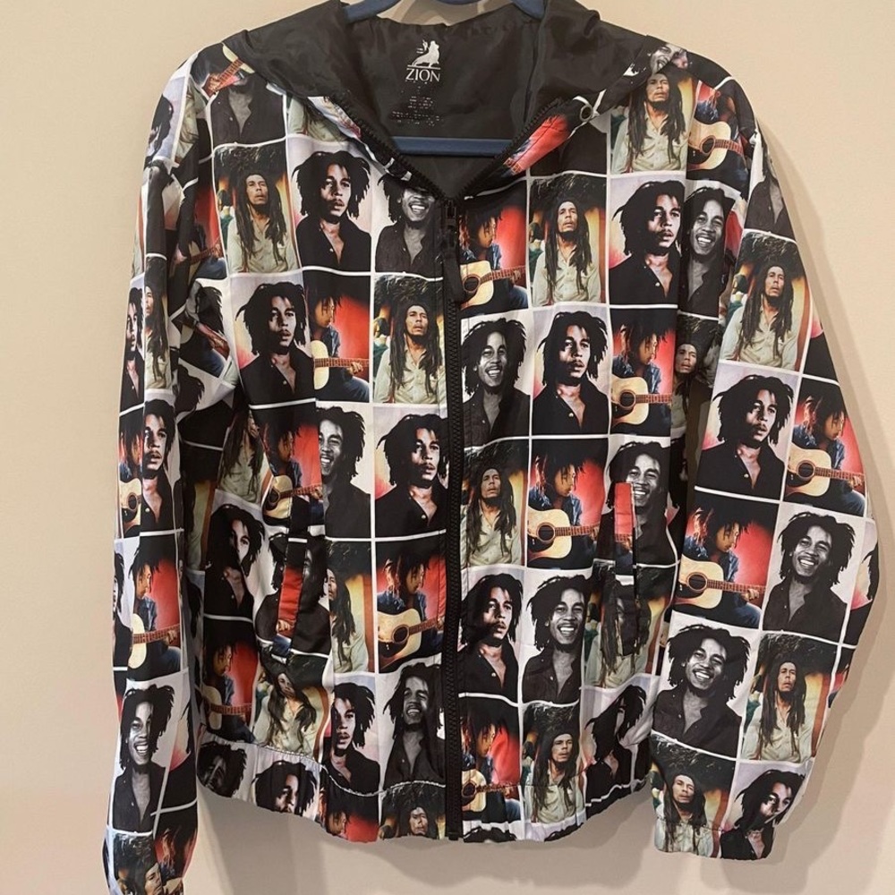 Bob Marley rain jacket